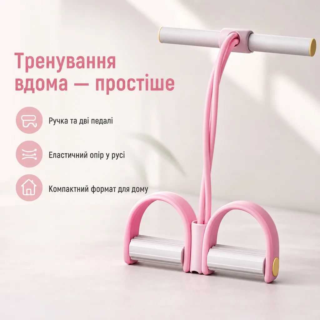 Педальний еспандер для домашніх тренувань