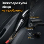 Бездротовий автопилосос для чистого салону — зображення 3