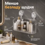 Прозорий органайзер для зберігання — зображення 3