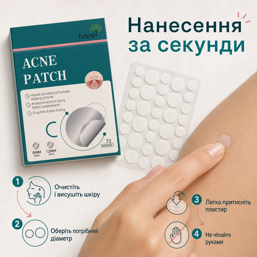 Acne Patch — точковий догляд за шкірою — зображення 2
