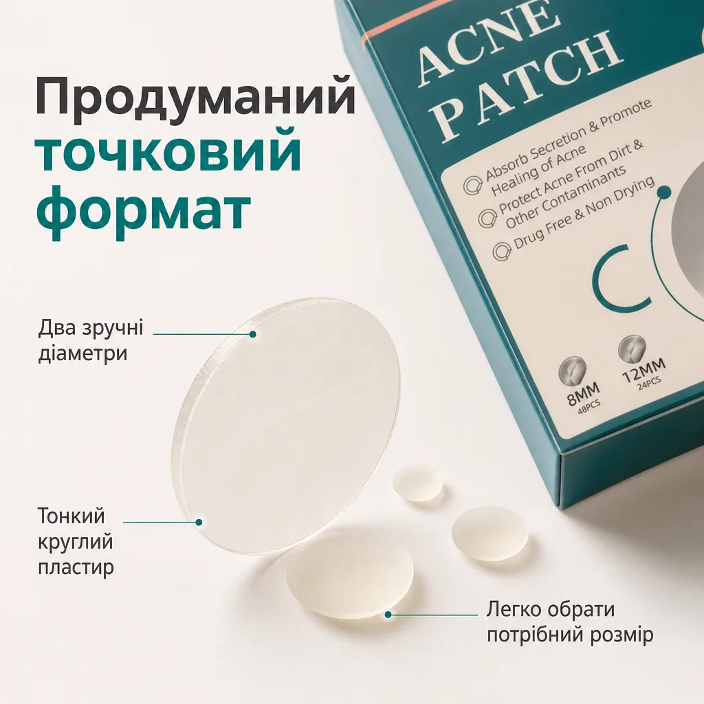 Acne Patch — точковий догляд за шкірою — зображення 5