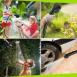 Акумуляторний портативний туристичний душ із насосом — зображення 14